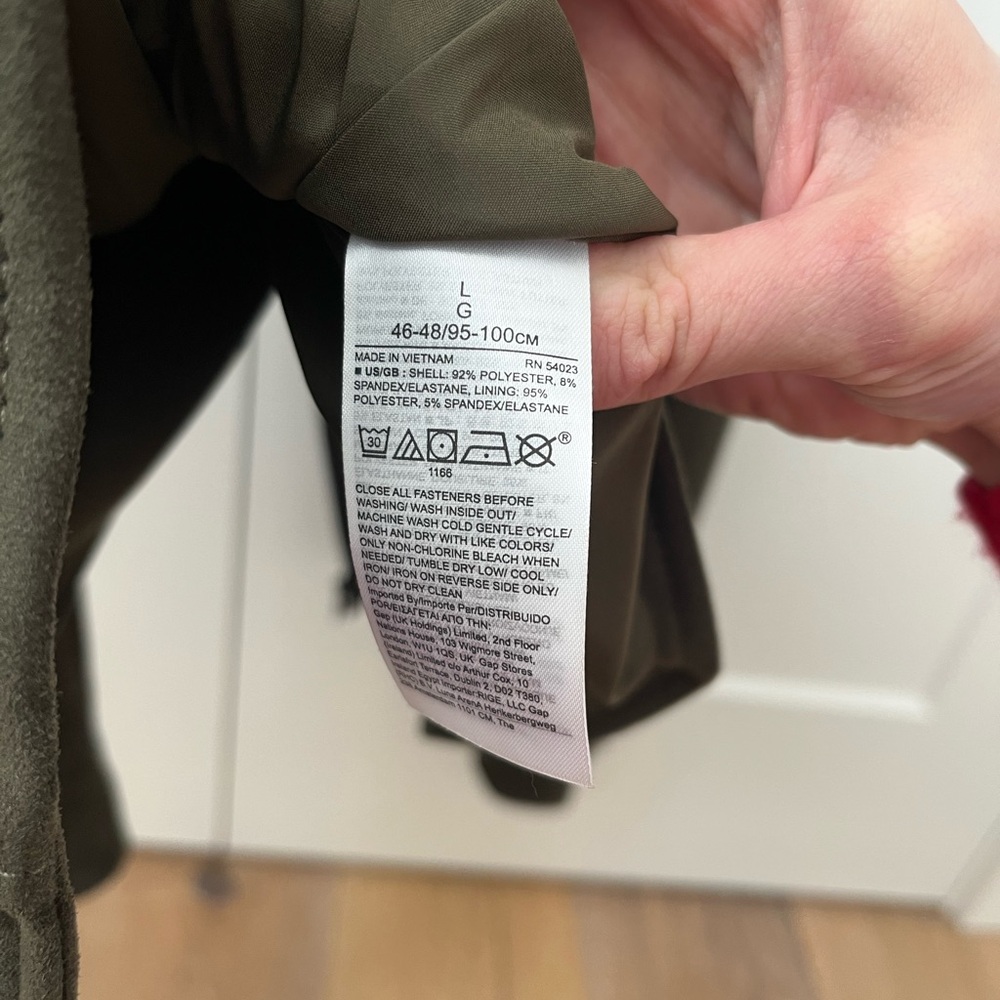 Olive Green Suede Jacket - Picture 6 of 6